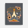 Origami Rocket Spaceship-None-Stretched-Canvas-NemiMakeit