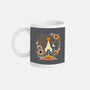 Origami Rocket Spaceship-None-Mug-Drinkware-NemiMakeit