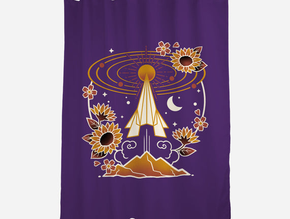 Origami Rocket Spaceship