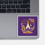 Origami Rocket Spaceship-None-Glossy-Sticker-NemiMakeit