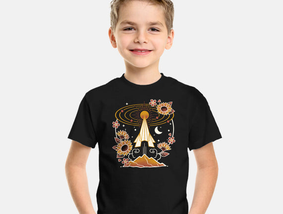 Origami Rocket Spaceship