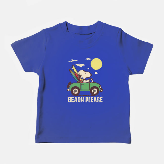 Beach Please-Baby-Basic-Tee-turborat14