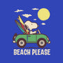 Beach Please-Womens-V-Neck-Tee-turborat14