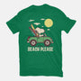 Beach Please-Womens-Basic-Tee-turborat14