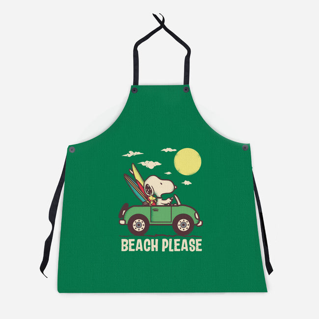 Beach Please-Unisex-Kitchen-Apron-turborat14