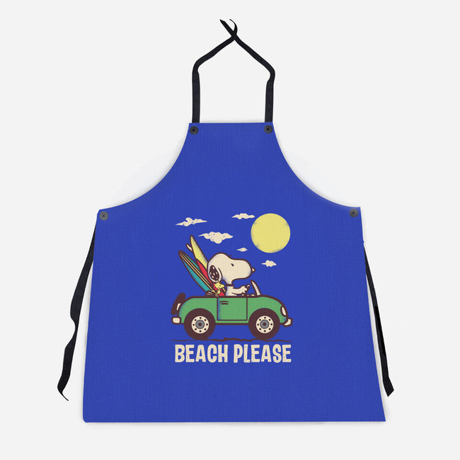 Beach Please-Unisex-Kitchen-Apron-turborat14
