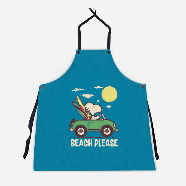 Beach Please-Unisex-Kitchen-Apron-turborat14