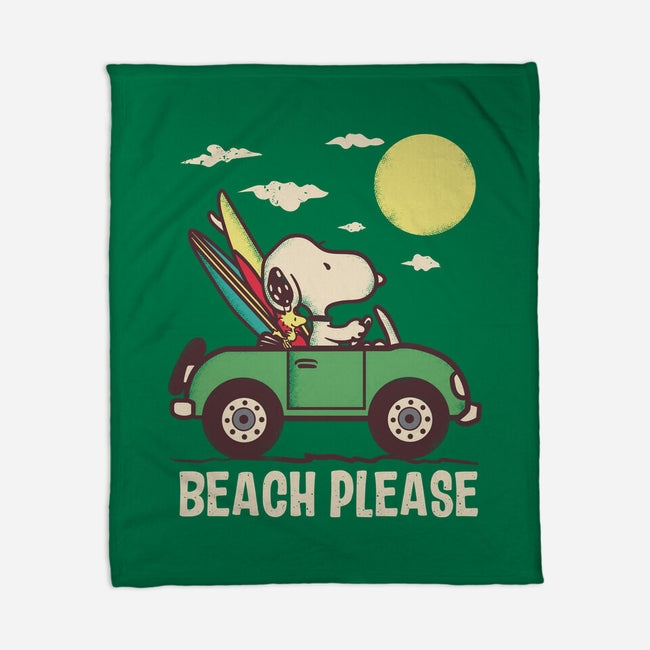 Beach Please-None-Fleece-Blanket-turborat14