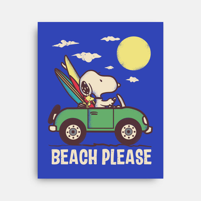 Beach Please-None-Stretched-Canvas-turborat14