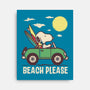 Beach Please-None-Stretched-Canvas-turborat14