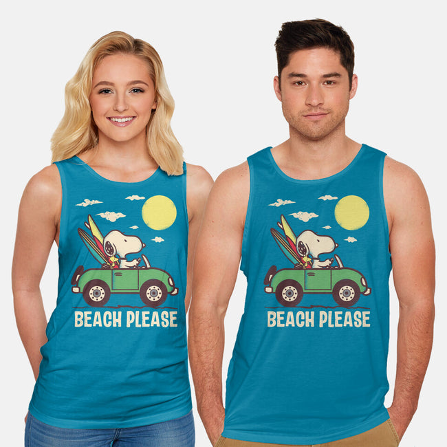 Beach Please-Unisex-Basic-Tank-turborat14