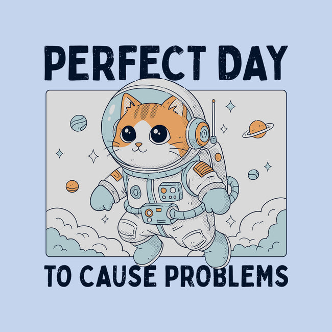 Perfect Day To Cause Problems-None-Fleece-Blanket-GODZILLARGE