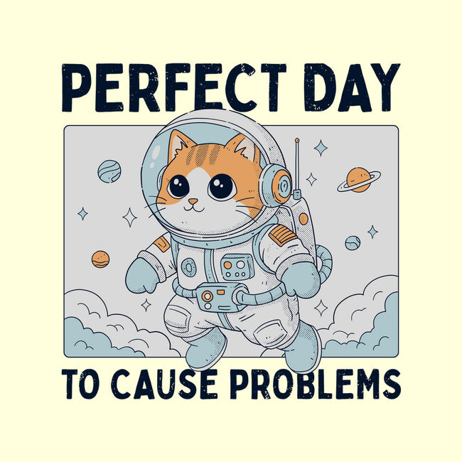 Perfect Day To Cause Problems-Mens-Basic-Tee-GODZILLARGE