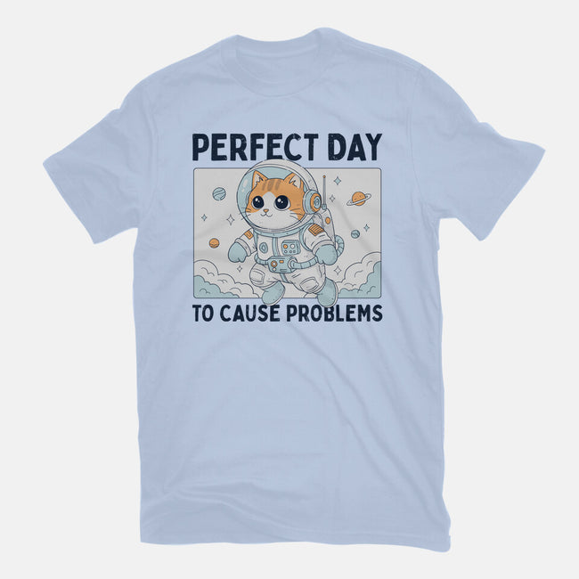 Perfect Day To Cause Problems-Mens-Heavyweight-Tee-GODZILLARGE