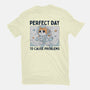 Perfect Day To Cause Problems-Mens-Basic-Tee-GODZILLARGE