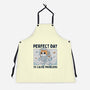 Perfect Day To Cause Problems-Unisex-Kitchen-Apron-GODZILLARGE