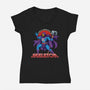 Lord Of Destruction-Womens-V-Neck-Tee-hirolabs