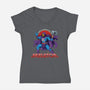 Lord Of Destruction-Womens-V-Neck-Tee-hirolabs