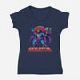 Lord Of Destruction-Womens-V-Neck-Tee-hirolabs