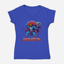 Lord Of Destruction-Womens-V-Neck-Tee-hirolabs