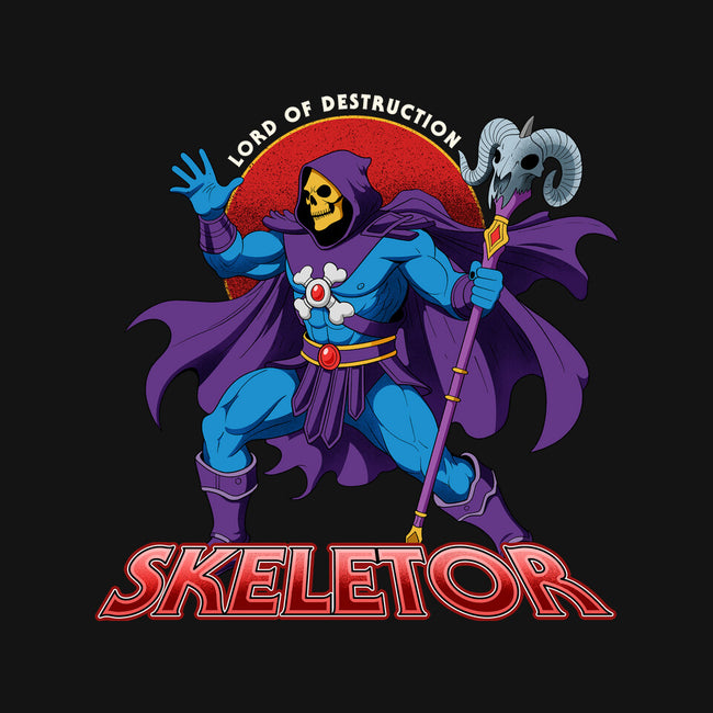 Lord Of Destruction-None-Polyester-Shower Curtain-hirolabs