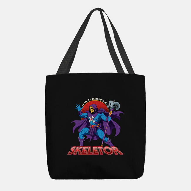 Lord Of Destruction-None-Basic Tote-Bag-hirolabs