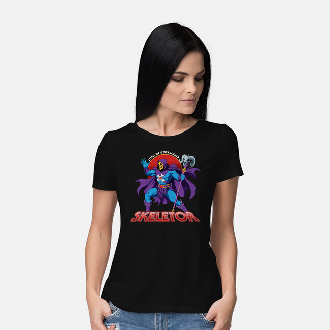 Lord Of Destruction-Womens-Basic-Tee-hirolabs