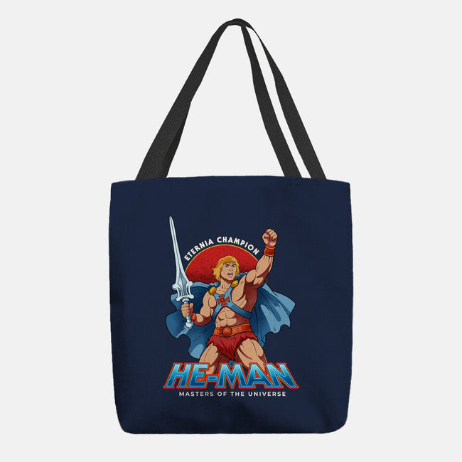 Eternia Champion-None-Basic Tote-Bag-hirolabs
