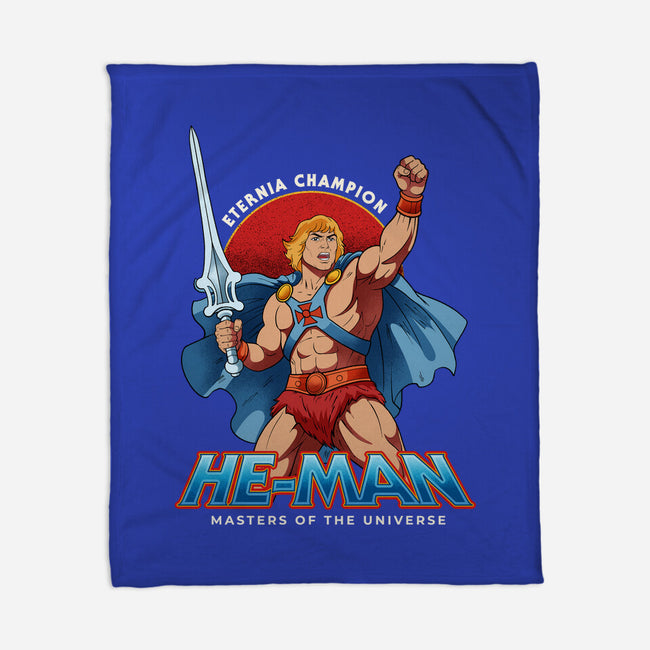 Eternia Champion-None-Fleece-Blanket-hirolabs