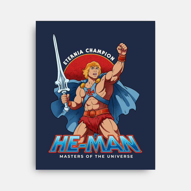 Eternia Champion-None-Stretched-Canvas-hirolabs
