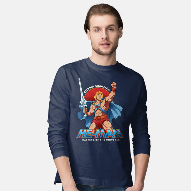 Eternia Champion-Mens-Long Sleeved-Tee-hirolabs
