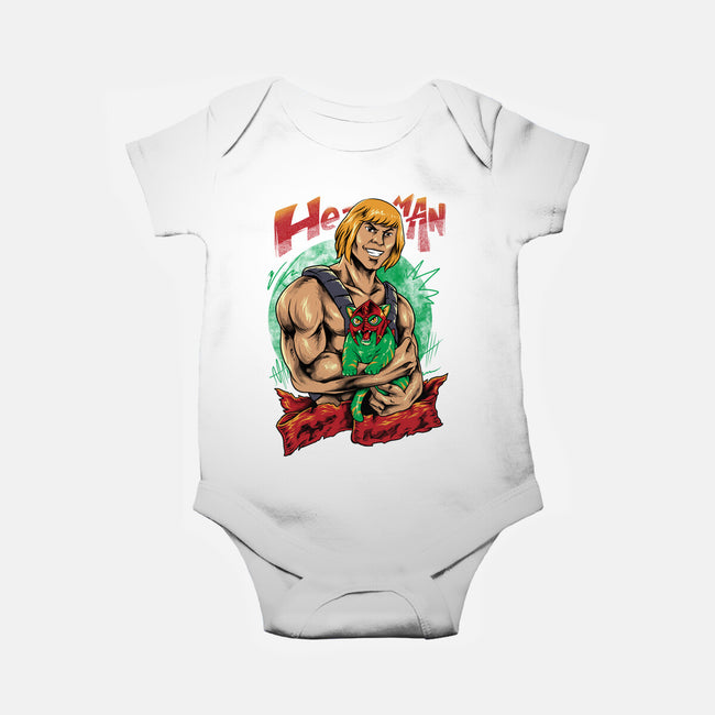 Men Love Cat-Baby-Basic-Onesie-spoilerinc