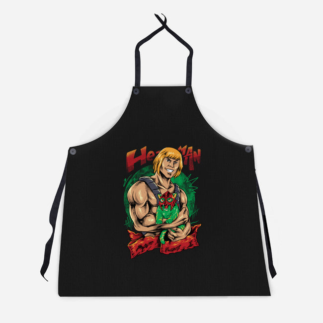 Men Love Cat-Unisex-Kitchen-Apron-spoilerinc
