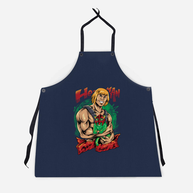 Men Love Cat-Unisex-Kitchen-Apron-spoilerinc