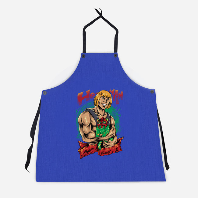 Men Love Cat-Unisex-Kitchen-Apron-spoilerinc