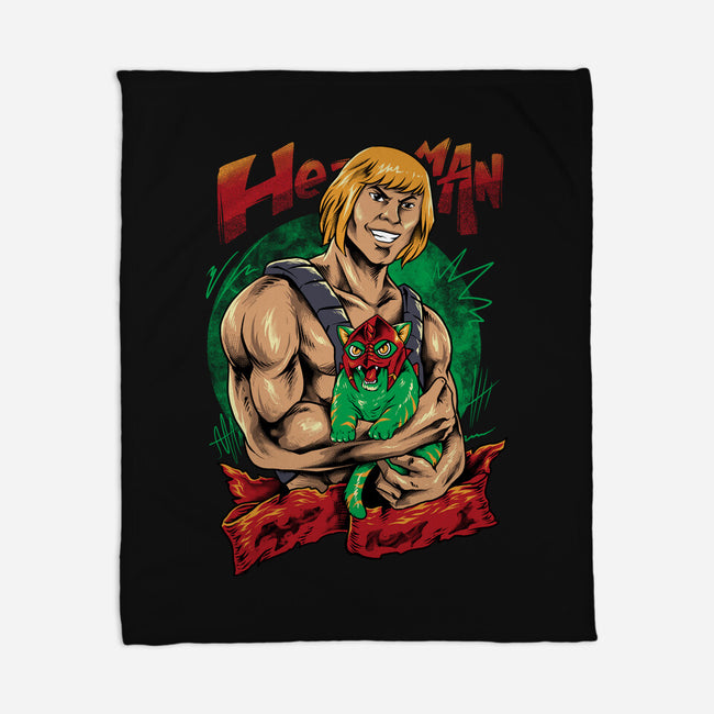 Men Love Cat-None-Fleece-Blanket-spoilerinc