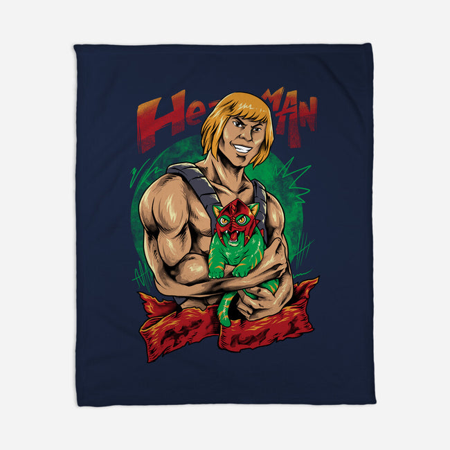 Men Love Cat-None-Fleece-Blanket-spoilerinc