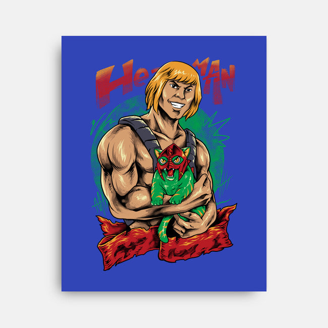 Men Love Cat-None-Stretched-Canvas-spoilerinc