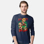 Men Love Cat-Mens-Long Sleeved-Tee-spoilerinc