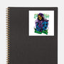 Skull Love Cat-None-Glossy-Sticker-spoilerinc