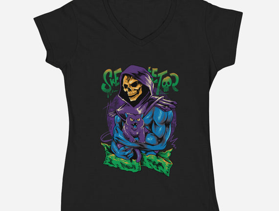 Skull Love Cat