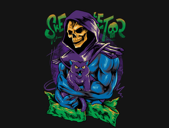 Skull Love Cat