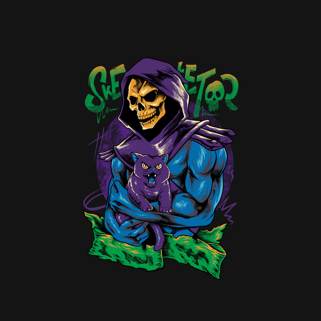 Skull Love Cat-Unisex-Baseball-Tee-spoilerinc