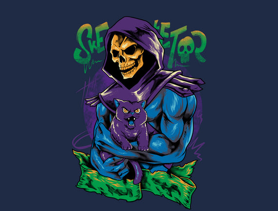 Skull Love Cat