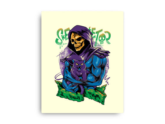 Skull Love Cat