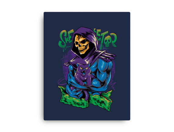 Skull Love Cat