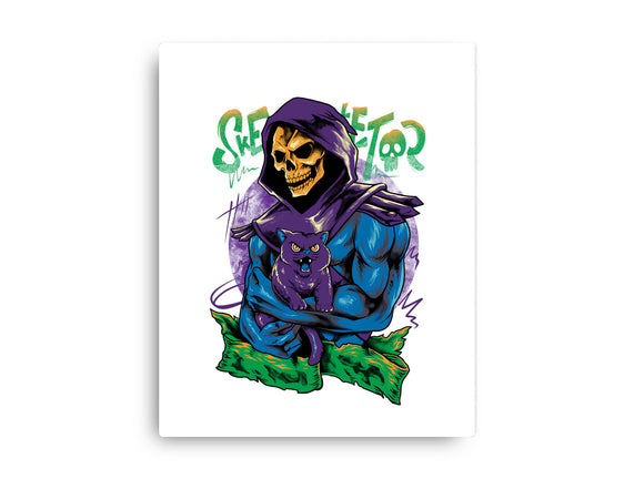 Skull Love Cat