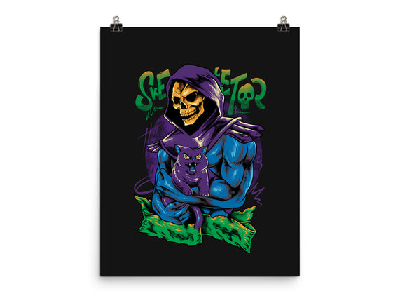 Skull Love Cat