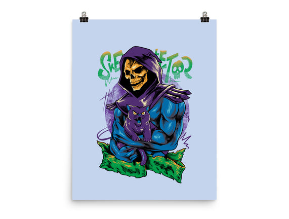 Skull Love Cat