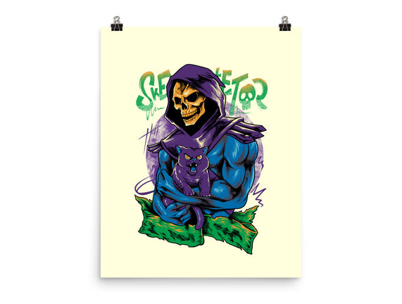 Skull Love Cat